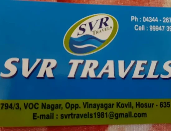 SVR Travels Hosur