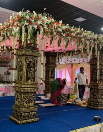 Anjana flower decorations