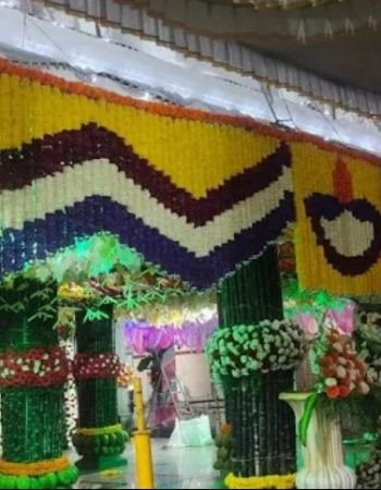 Anjana flower decorations
